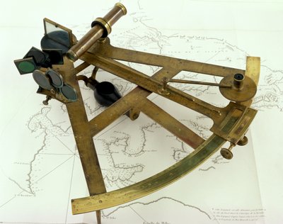 Sextant, anglais (laiton) - English School