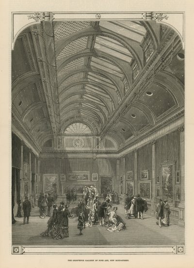 La galerie Grosvenor des beaux-arts - English School