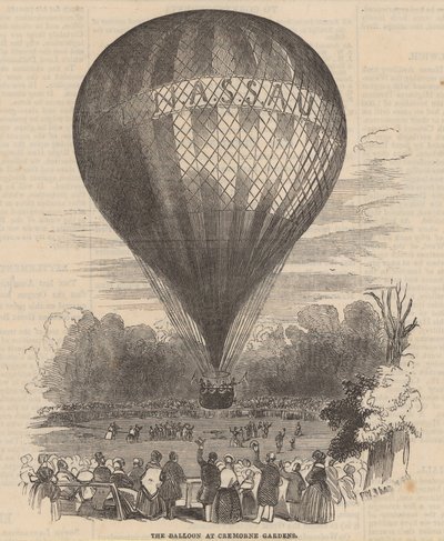 Le ballon aux Jardins de Cremorne - English School