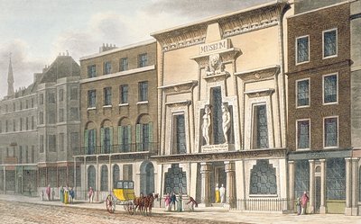 Vue du musée Bullocks, Piccadilly, 1815 - English School