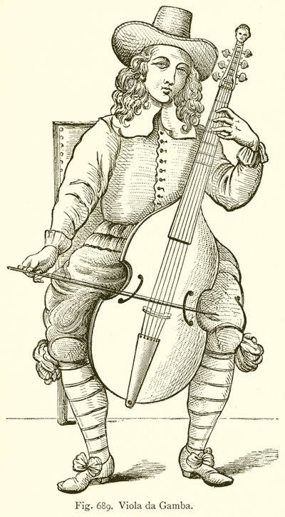 Viola da Gamba - English School