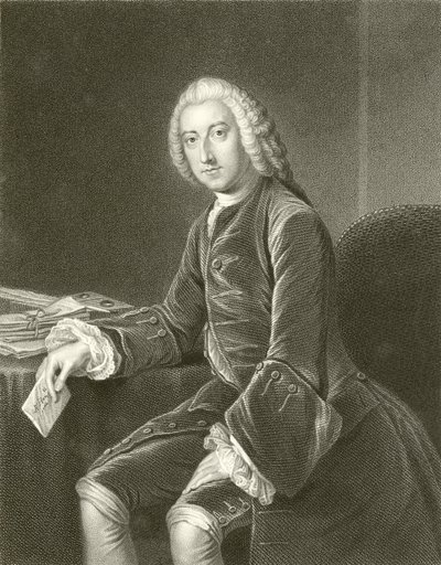 William Pitt, comte de Chatham - English School