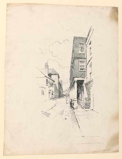 Vieille maison à Gainsborough - Ernest Clifford Peixotto