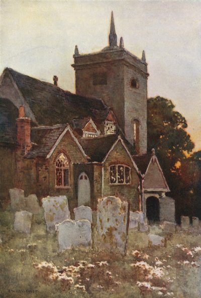 Église de Minstead - Ernest William Haslehust