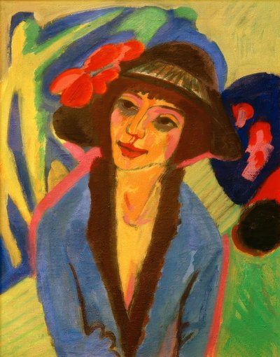 Portrait de Gerda - Ernst Ludwig Kirchner