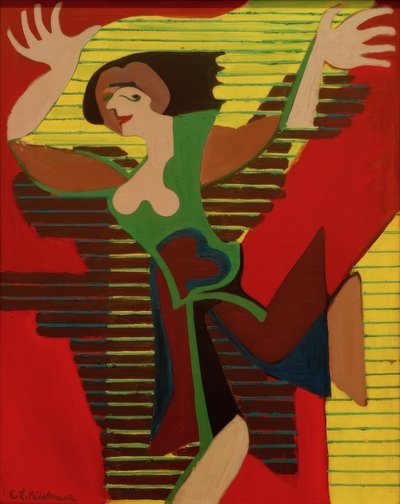 Danseuse sautante. Gret Palucca - Ernst Ludwig Kirchner