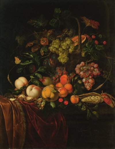 Nature morte aux fruits - Ernst Stuven