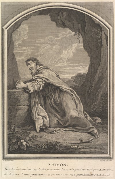 Saint Simon, 1726 - Etienne Brion