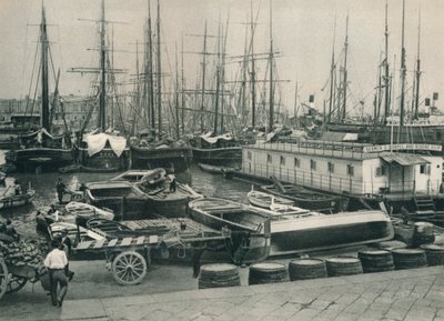 Port de Naples, Italie, 1927 - Eugen Poppel