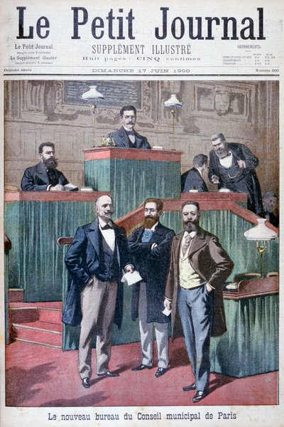 Le nouveau conseil municipal de Paris, 1900 - Eugene Damblans