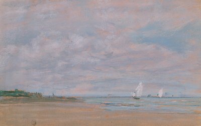 Bateaux de pêche - Eugene Louis Boudin