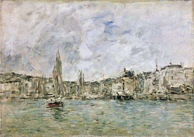 Le Port de Honfleur, 1896 - Eugene Louis Boudin