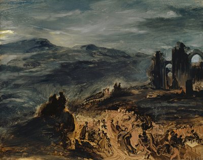 Le sabbat des sorcières, vers 1832 - Eugène Delacroix