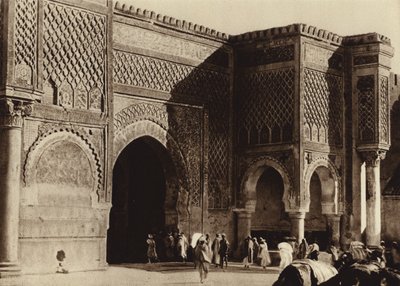 Meknès, Porte du Palais, Bab Mansour (photo n/b) - European Photographer