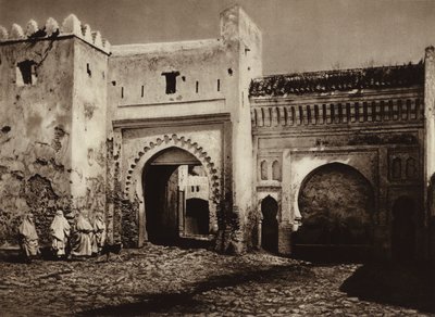 Tétouan, Ancienne porte de la ville (photo n/b) - European Photographer