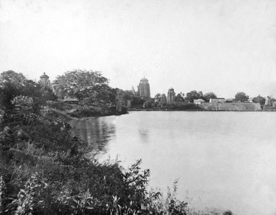 Temples de Lingaraj, Bhubaneswar, Orissa, Inde, 1905-1906 - F. L. Peters