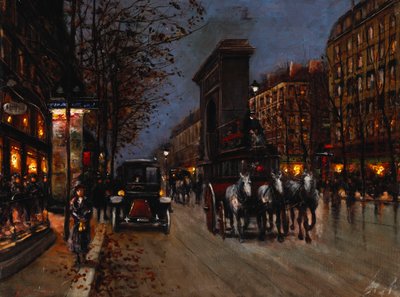 Le Boulevard St. Denis, Paris - Fausto Giusto