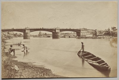 Le pont de fer - Felice A. Beato