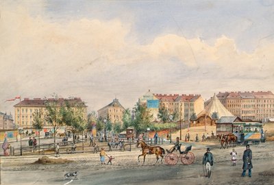 La ligne de Währing à Vienne - Ferdinand Weckbrodt