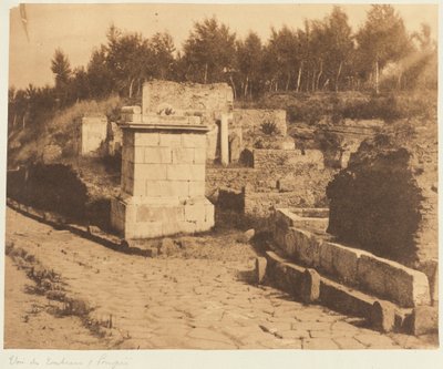 Rue des Tombeaux, Pompéi - Firmin Eugène Le Dien