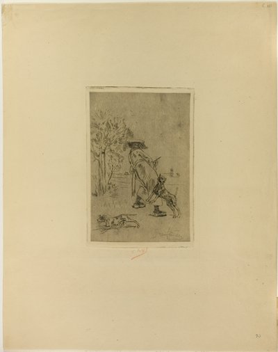 Prendre le thé - Félicien Rops