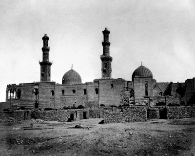 Mosquée Sultan Barquq, Le Caire, Égypte - Félix Bonfils