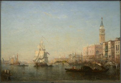 Le Grand Canal, Venise - Félix Ziem