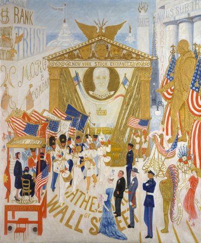 Les Cathédrales de Wall Street, 1939 - Florine Stettheimer