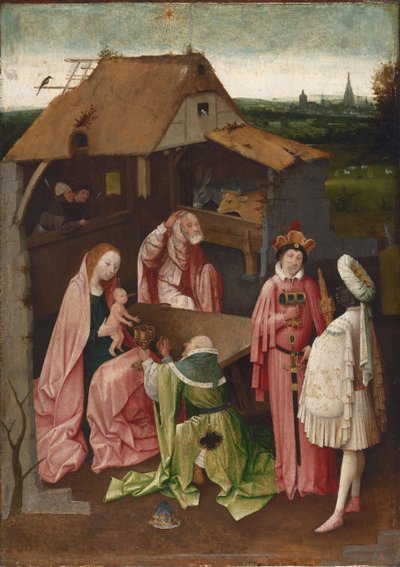 Adoration des Mages - Follower of Hieronymus Bosch