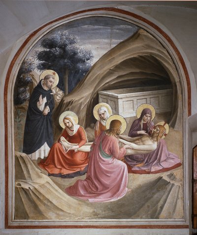 La Lamentation du Christ - Fra  Angelico