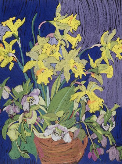 Jonquilles avec pichet - Frances Treanor