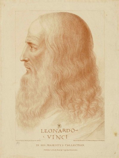 Léonard de Vinci, 1795 - Francesco Bartolozzi