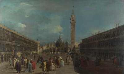 Venise, Piazza San Marco, vers 1760 - Francesco Guardi