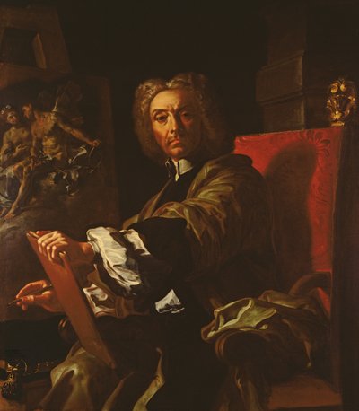 Autoportrait, 1730-31 - Francesco Solimena