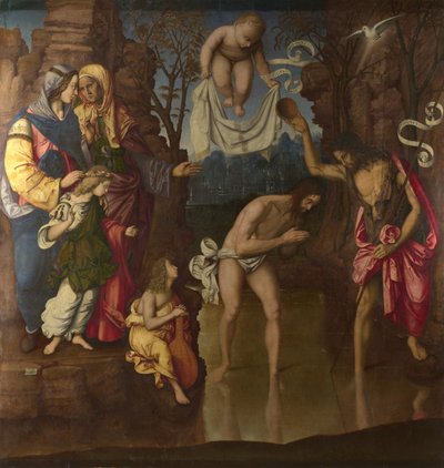 Le Baptême du Christ, 1514 - Francesco Zaganelli