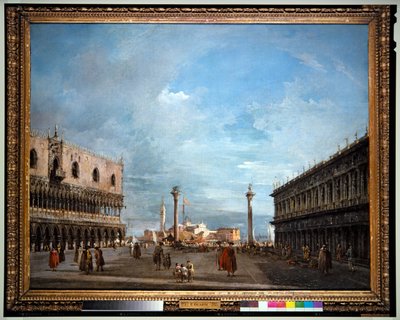 Piazzetta S. Marco - Francesco and/or Gian Antonio (1699 1761) Guardi