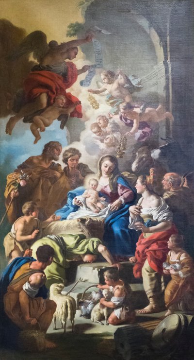 Adoration des bergers - Francesco de Mura