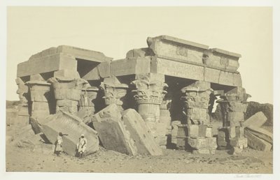 Koum Ombo, Haute-Égypte, 1857 - Francis Frith