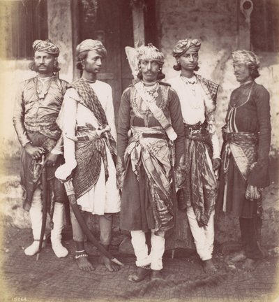 Rajpoots, années 1870 - Francis Frith