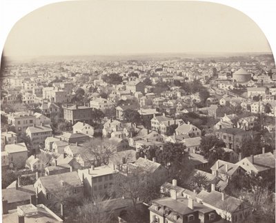 Vue vers le nord-ouest depuis Westminster Street, Providence - Francis Hacker