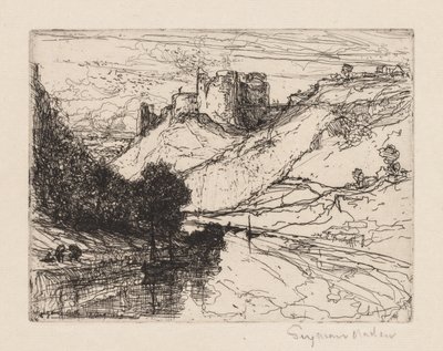 Château de Kilgaren, 1864 - Francis Seymour Haden