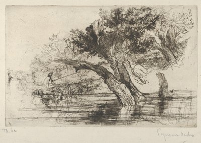 Penton Hook, 1864 - Francis Seymour Haden