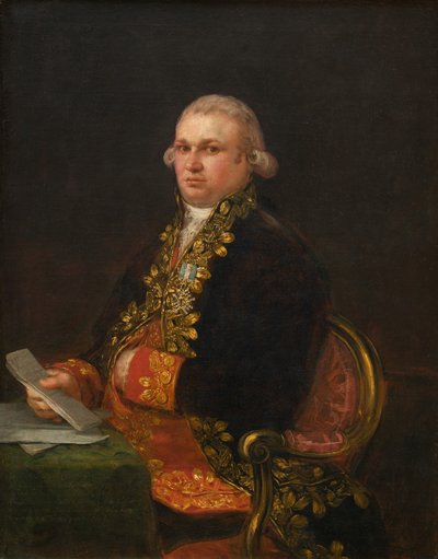 Don Antonio Noriega - Francisco de Goya