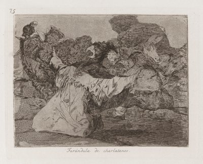 Farandole de charlatans - Francisco de Goya