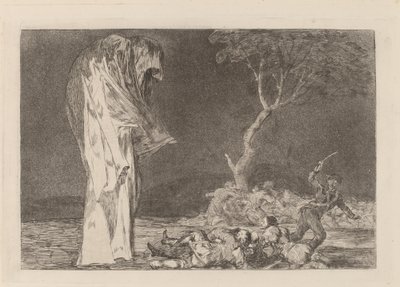 Disparate de miedo - Francisco de Goya