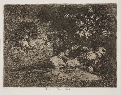 Rien! Il le dit lui-même (69) - Francisco de Goya