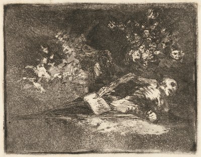 Nada (Rien) - Francisco de Goya