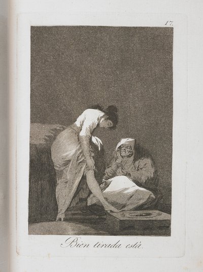 Planche de Los Caprichos, 1797-1798 - Francisco de Goya