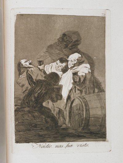 Planche de Los Caprichos, 1797-1798 - Francisco de Goya