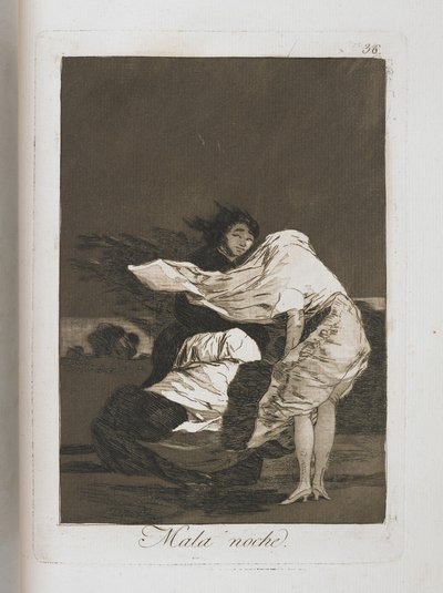 Planche de Los Caprichos, 1797-1798 - Francisco de Goya